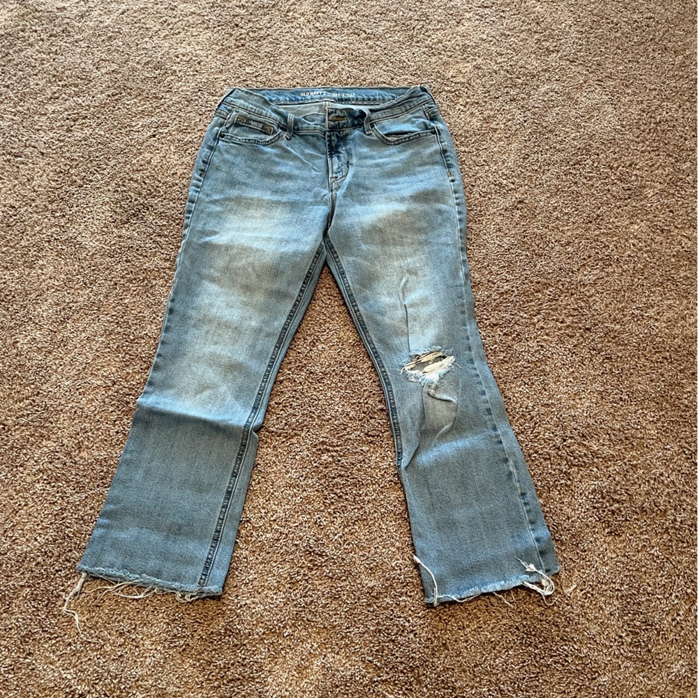 Old navy mid rise capris